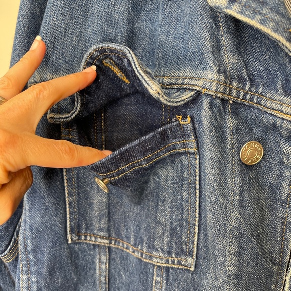 Tommy Jeans VTG Y2K VSCO Unisex Denim Jean Jacket - Picture 8 of 16